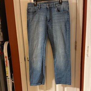 DL1961 Men's Lt Blue Nick slim Jeans 33/34 org ( shortened to 28 length)